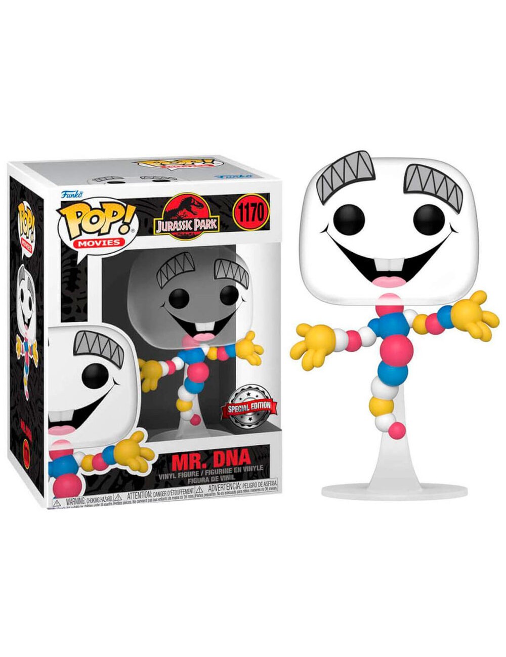 Funko POP Jurassic Park - Mr.DNA (1170) Special Edition