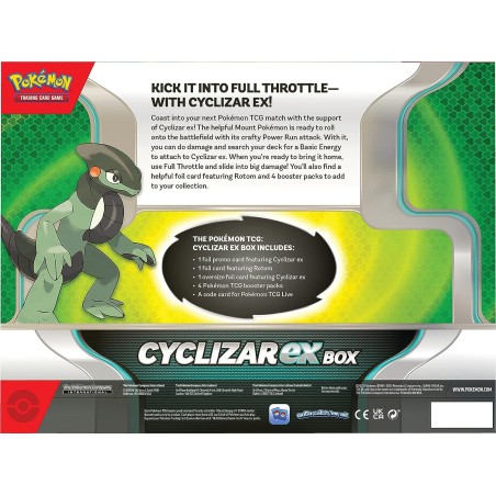 Pokemon Cyclizar EX Box ENG