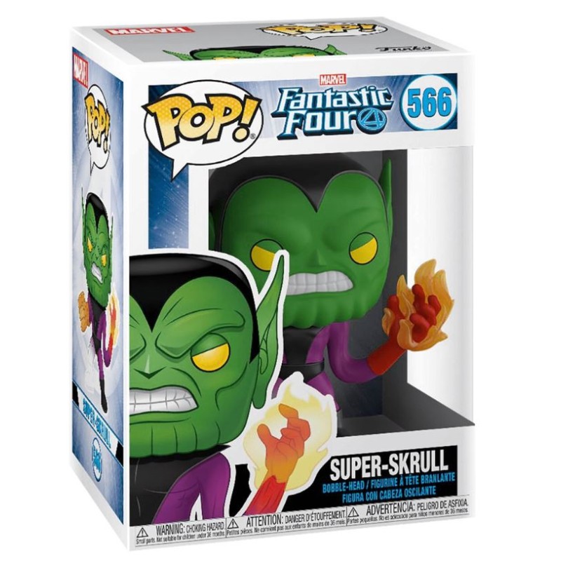 Funko POP Marvel Fantastic Four Super-Skrull (566)