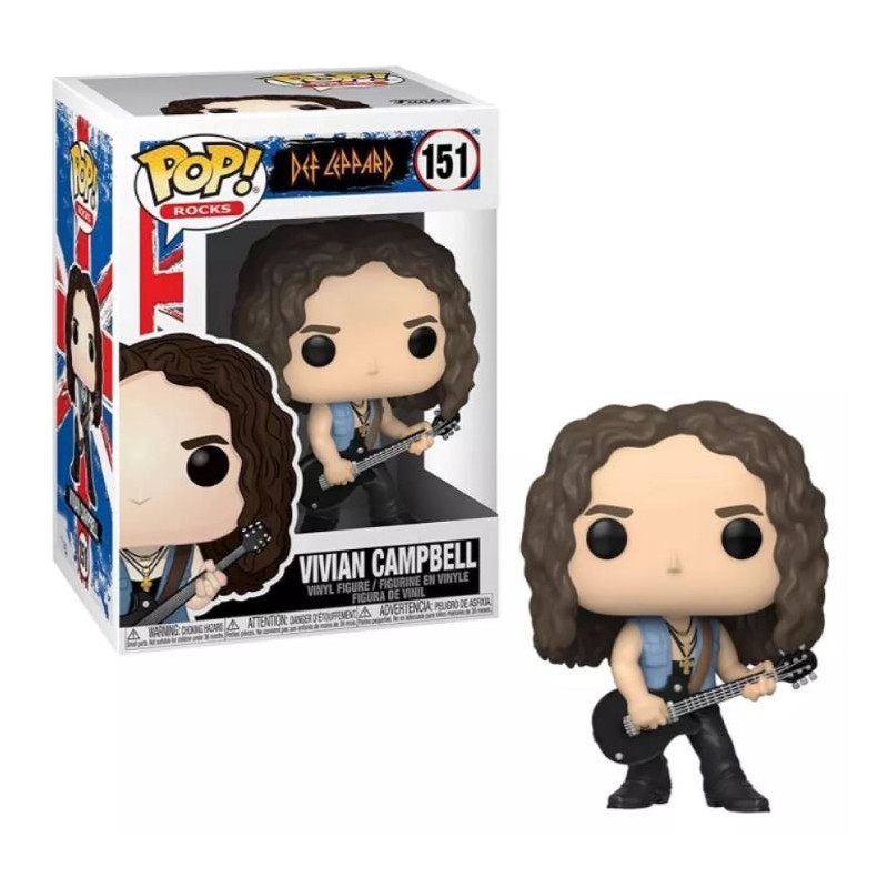 Funko POP Def Leppard - Vivian Campbell (151)