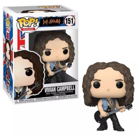 Funko POP Def Leppard - Vivian Campbell (151)