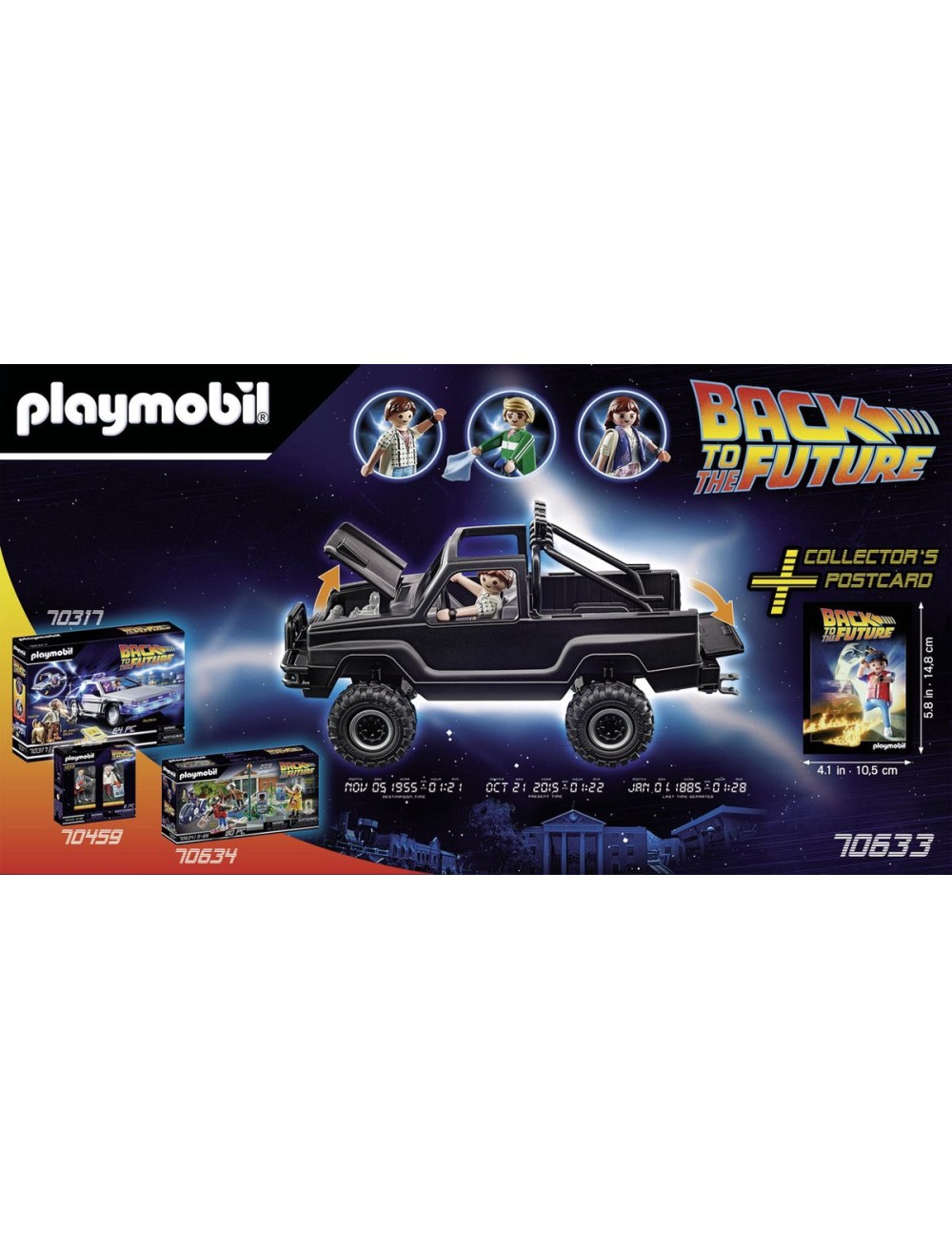Playmobil Back to the future 1985 Marty's pick-up (70633)