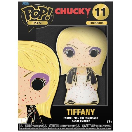 Funko POP Large Enamel Pin chucky / Tiffany 10cm (11)