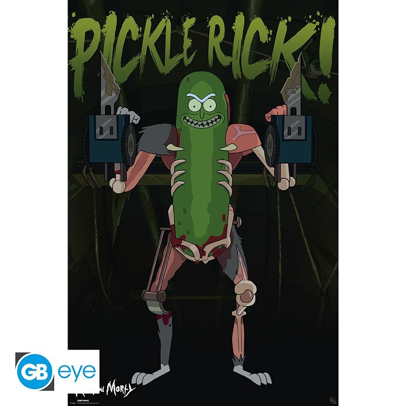 Rick & Morty - Poster Maxi (91.5x61cm) - Pickle Rick