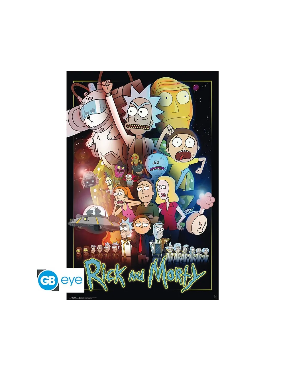 Rick & Morty - Poster Maxi (91.5x61cm) - Wars | Collectibles Ninja
