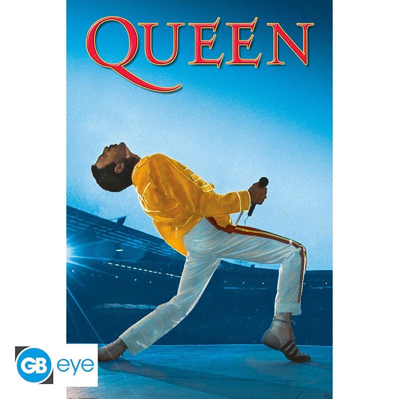 Queen - Poster Maxi (91.5x61cm) - Wembley