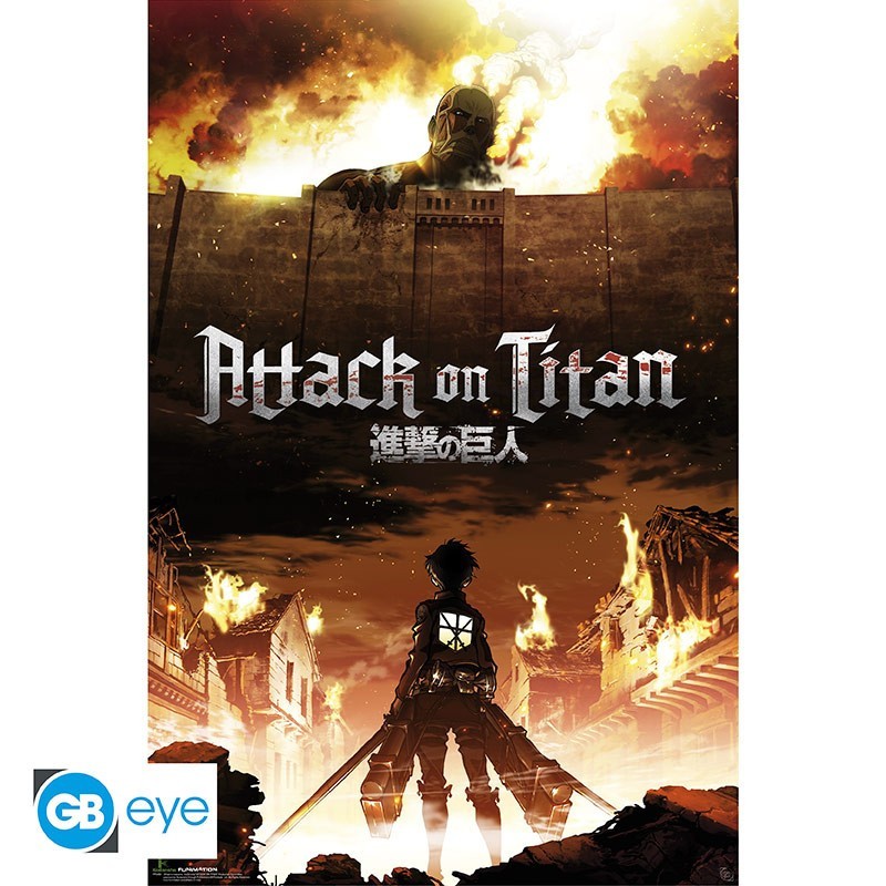 Attack On Titan - Poster Maxi (91.5x61cm) - Key Art