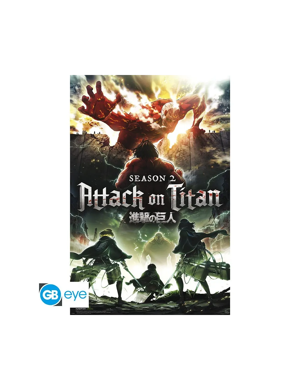 Attack On Titan - Poster Maxi (91.5x61cm)… | Collectibles Ninja