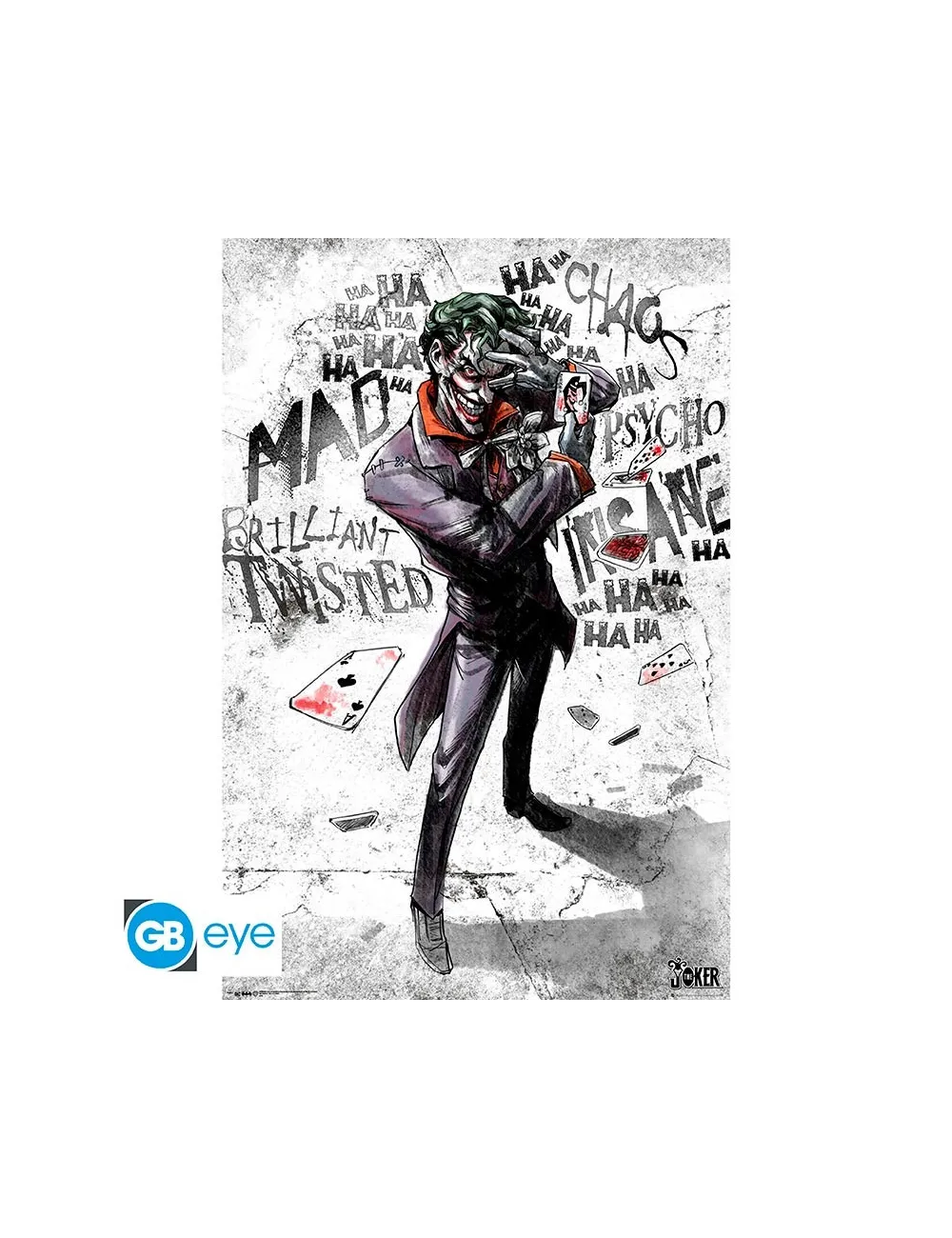 DC COMICS - Poster Maxi (91.5x61cm) - Joker Type | Collectibles Ninja