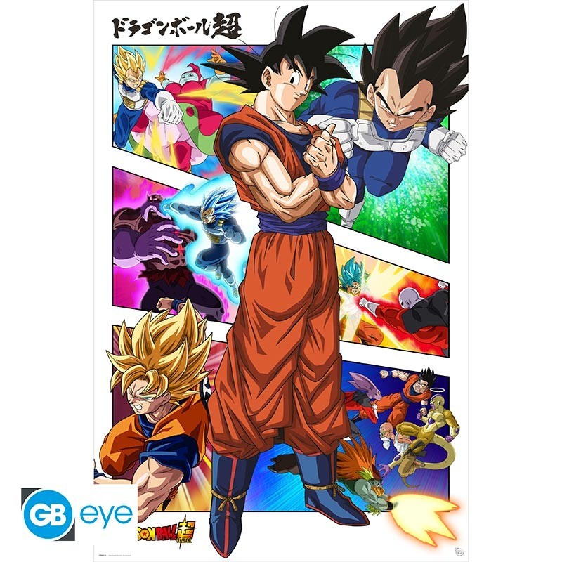 Dragon Ball Super - Poster Maxi (91.5x61cm) - Panels