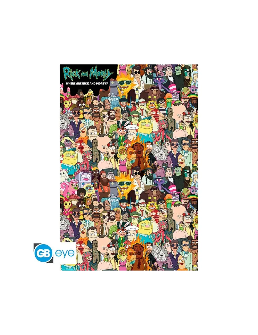 Rick & Morty - Poster Maxi (91.5x61cm)… | Collectibles Ninja
