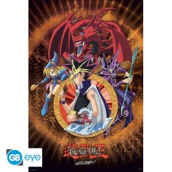 U-GI-OH! - Poster Maxi (91.5x61cm) - Yugi Slifer and Magician