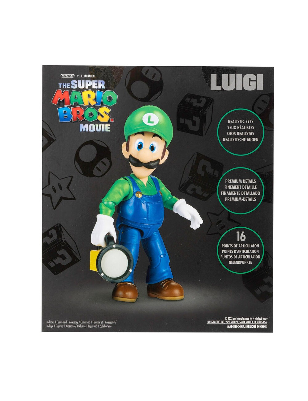 Super Mario Bros The Movie Luigi figure 13cm