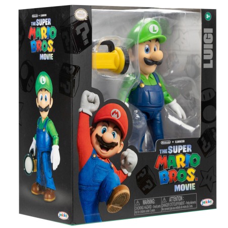 Super Mario Bros The Movie Luigi figure 13cm