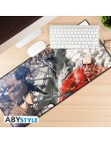 Attack On Titan - Mousepad XXL - Eren vs Colossal Titan