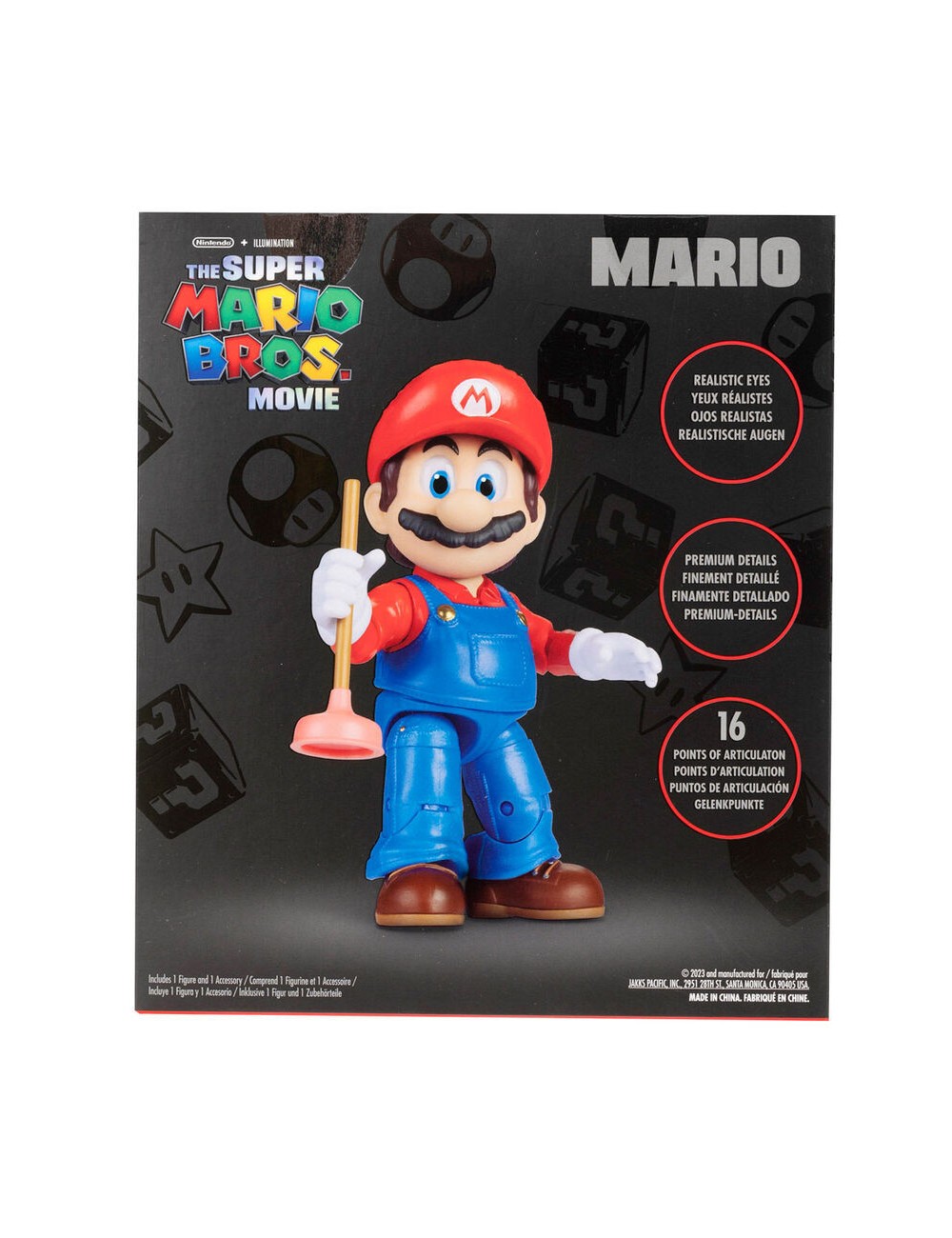Super Mario Bros The Movie Super Mario figure 13cm