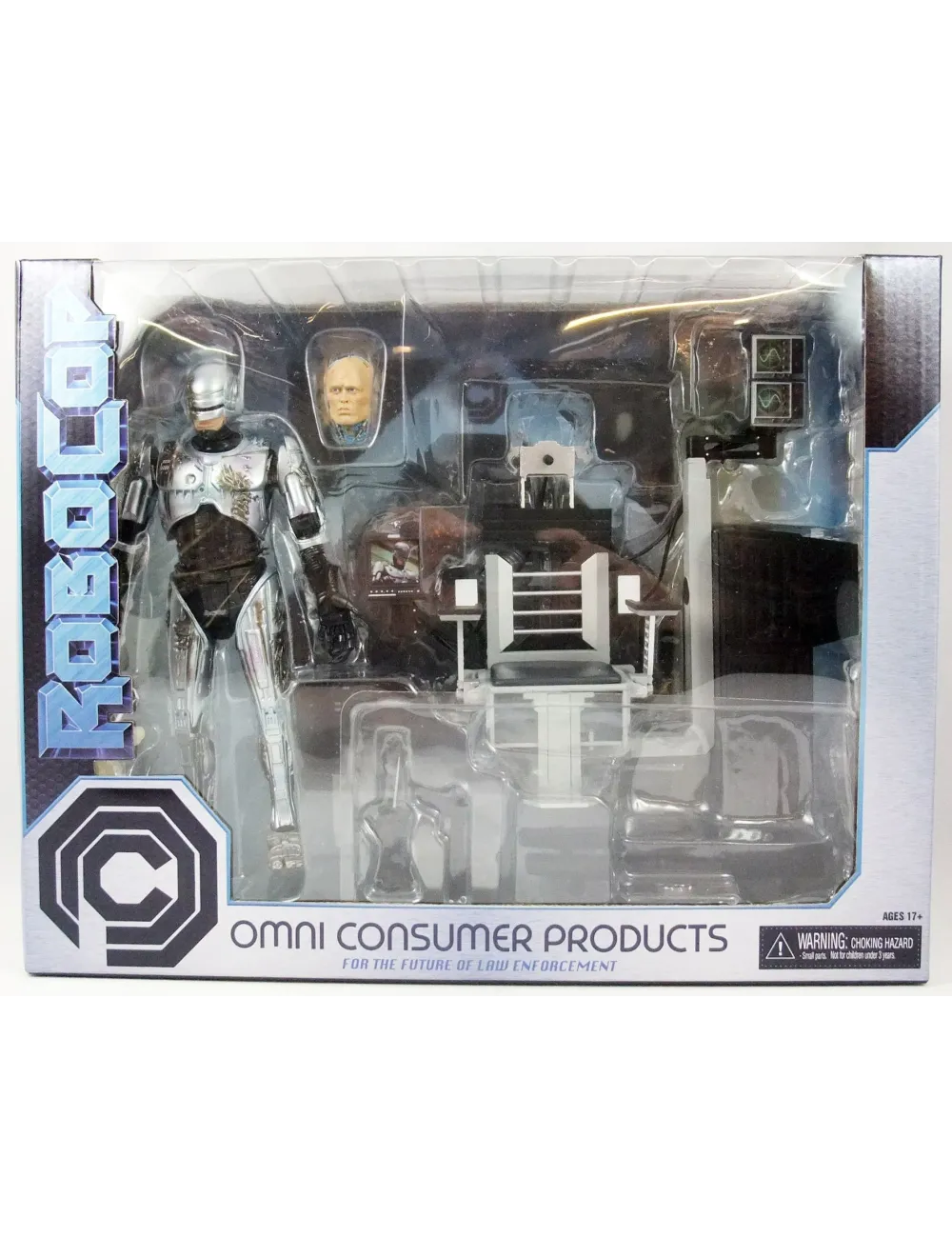 NECA RoboCop Battle Damaged with Chair | Collectibles Ninja