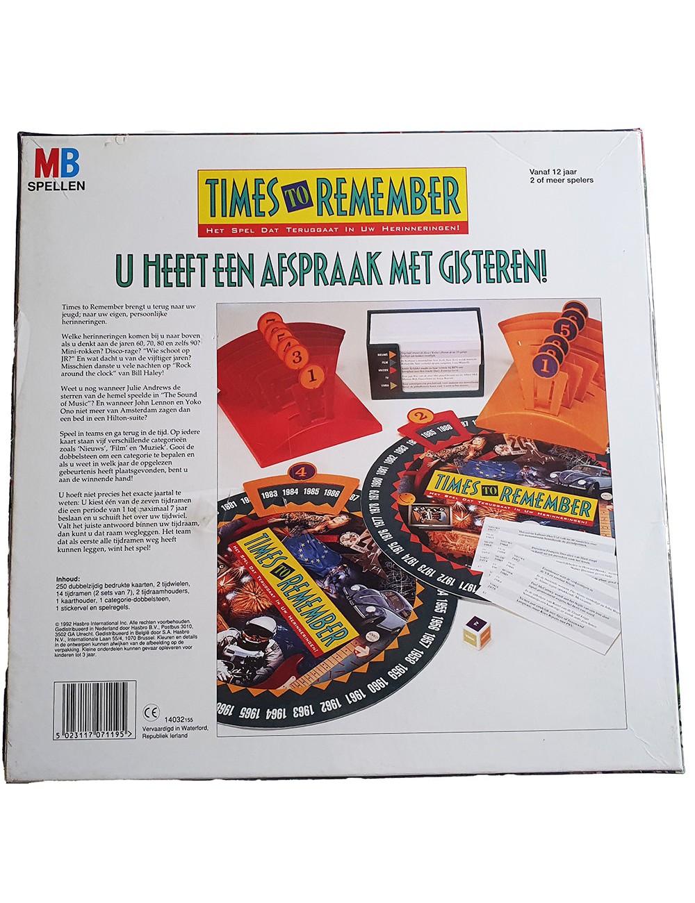 MB Times To Remember Released: 1992 (Dutch Version)