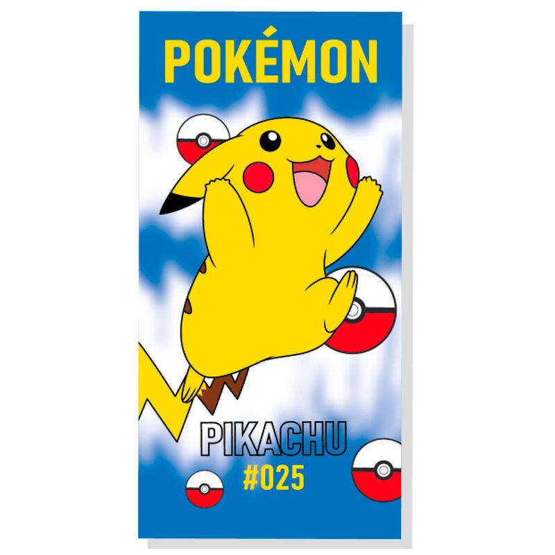 Pokemon microfibre beach towel