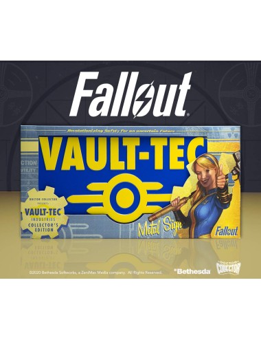Fallout Vault-Tec Registration / License Plate Replica