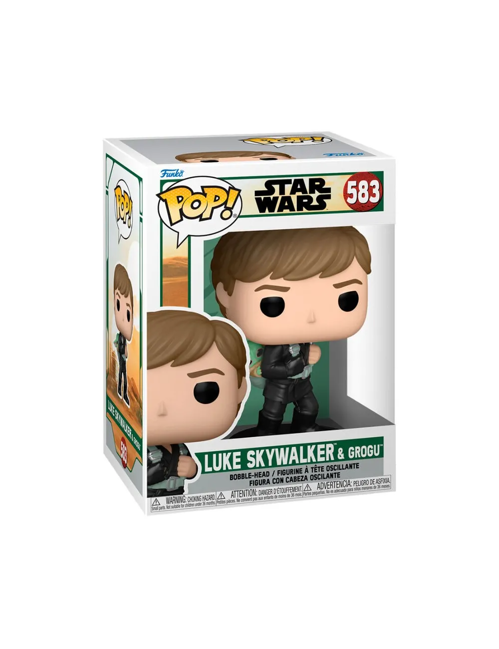 Funko POP Star Wars Luke - Skywalker & Grogu… | Collectibles Ninja
