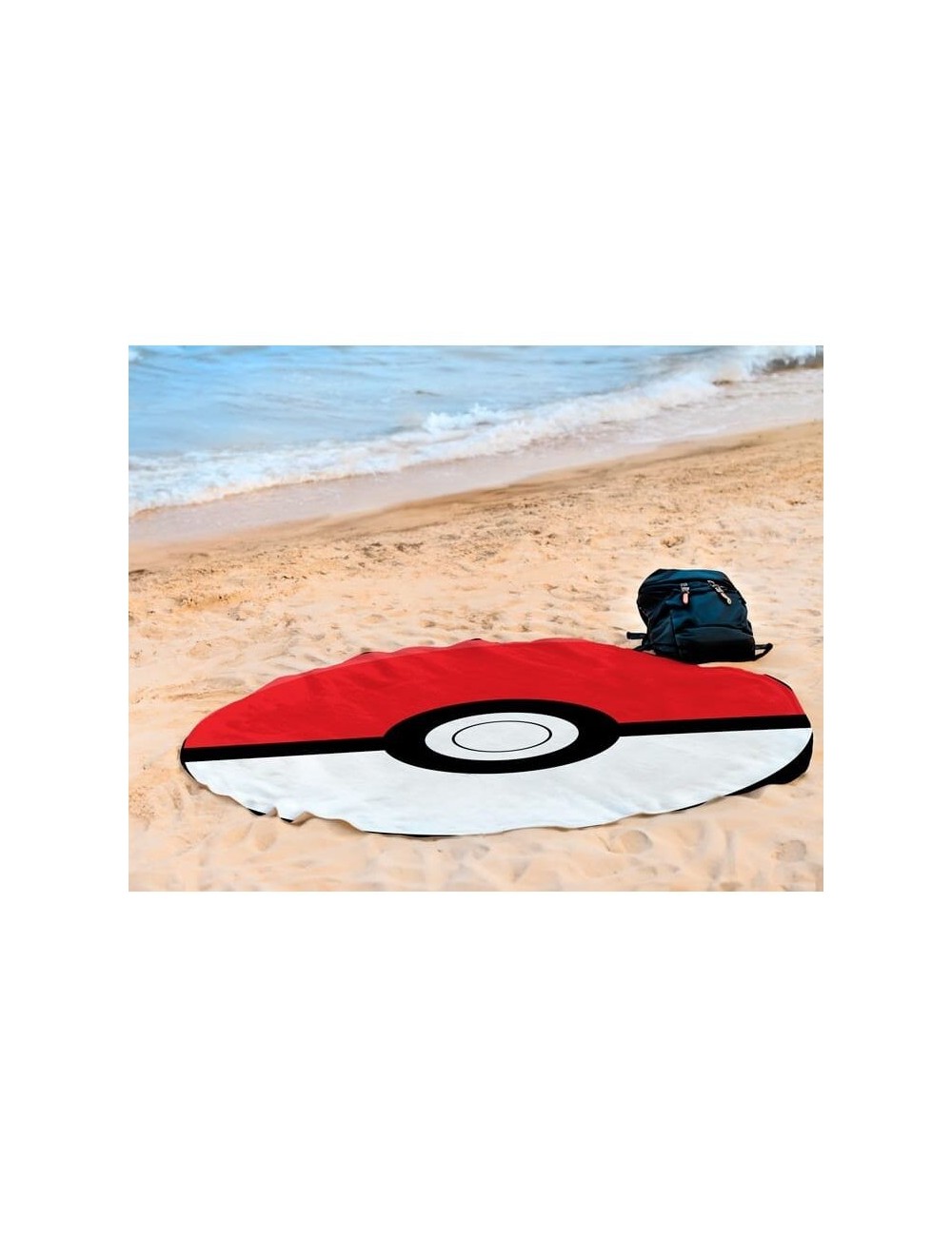 Pokemon Microfibre Round Beach