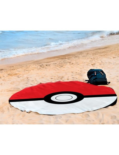 Pokemon Microfibre Round Beach