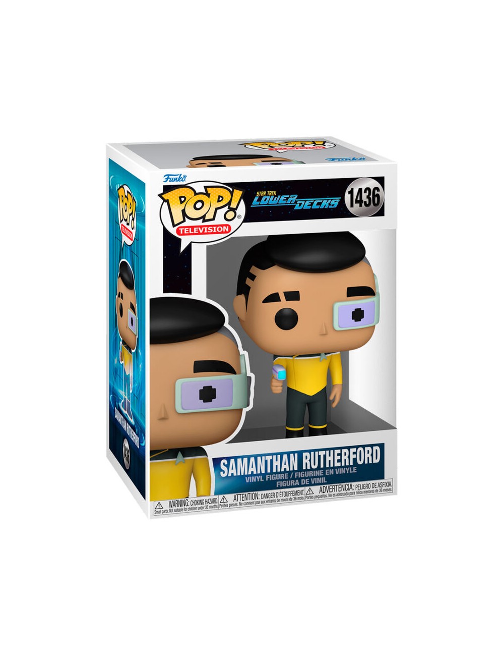 Funko POP Star Trek Lower Decks Samanthan Rutherford (1436)