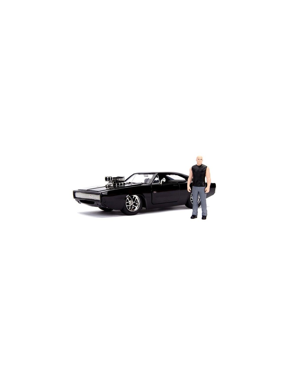 Fast and Furious Dodge Changer car + Toreto figure set