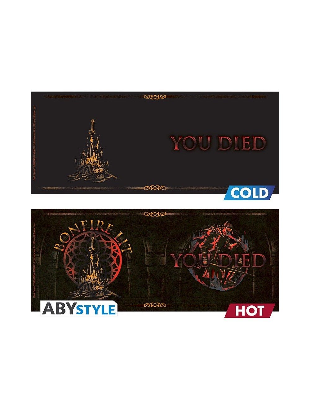 Dark Souls - Mug Heat Change - 460 ml - You Died