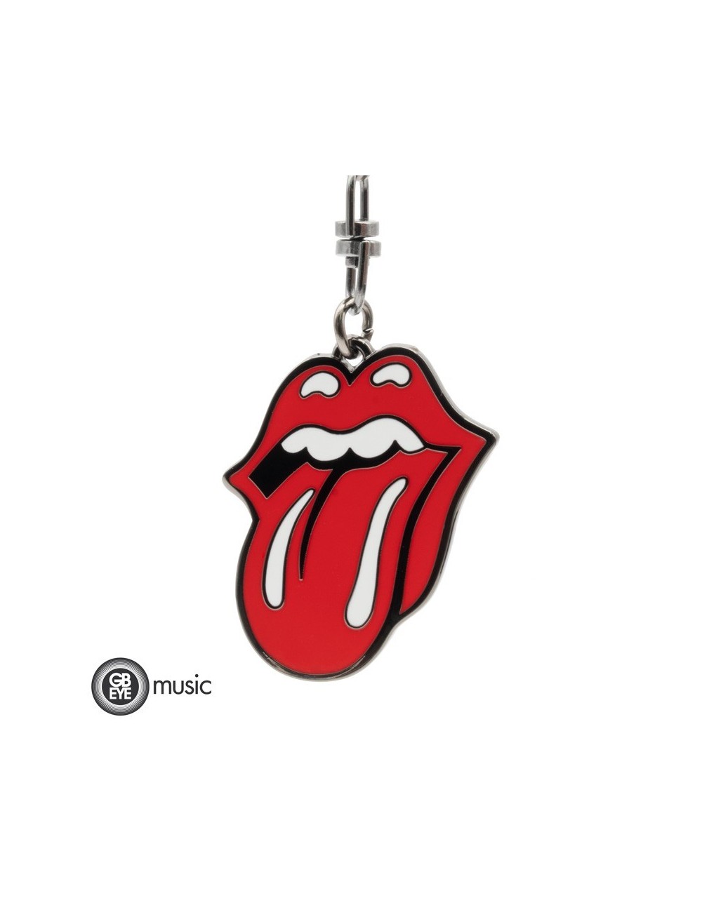 The Rolling Stones - Keychain Logo