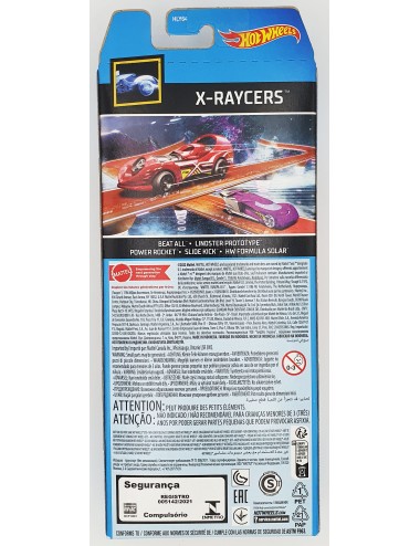 Hot Wheels 'X-Raycers' Blister pack - 5 Cars