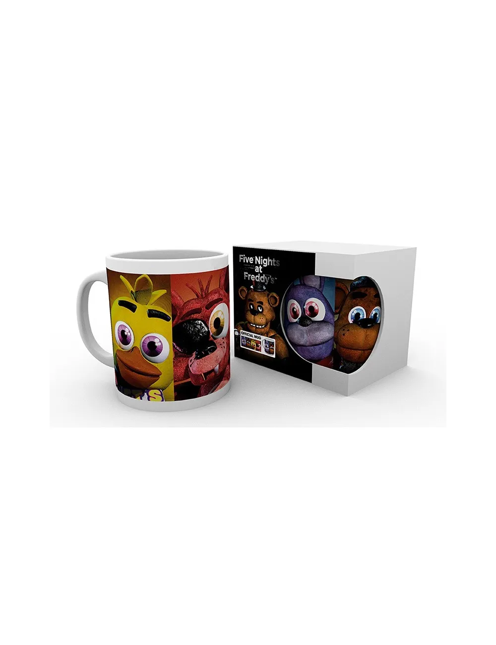 Five Nights At Freddy's - Mug - 320 ml - Faces… | Collectibles Ninja