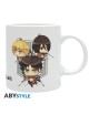 Attack On Titan - Mug - 320 ml - Chibi Trio… | Collectibles Ninja