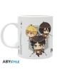 Attack On Titan - Mug - 320 ml - Chibi Trio… | Collectibles Ninja