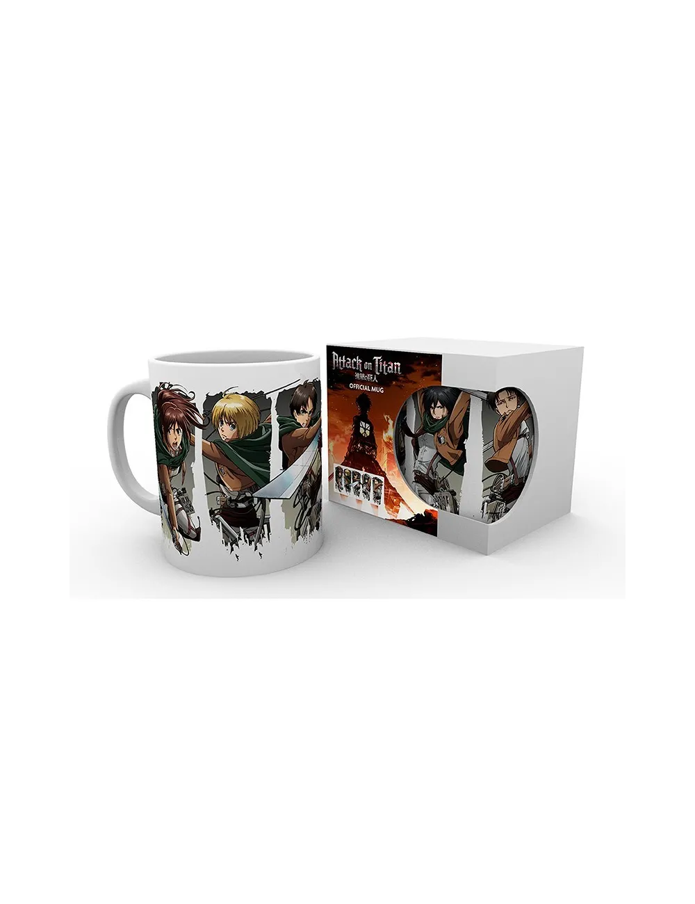 Attack On Titan - Mug - 320 ml - Character… | Collectibles Ninja
