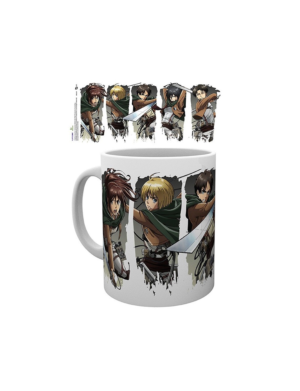 Attack On Titan - Mug - 320 ml - Character Montage (Released: 2023)