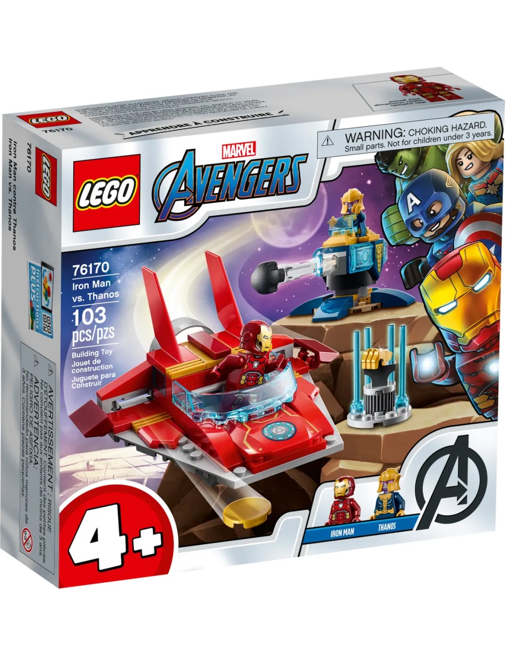 LEGO Marvel Iron Man vs. Thanos (76170) Released: 2021