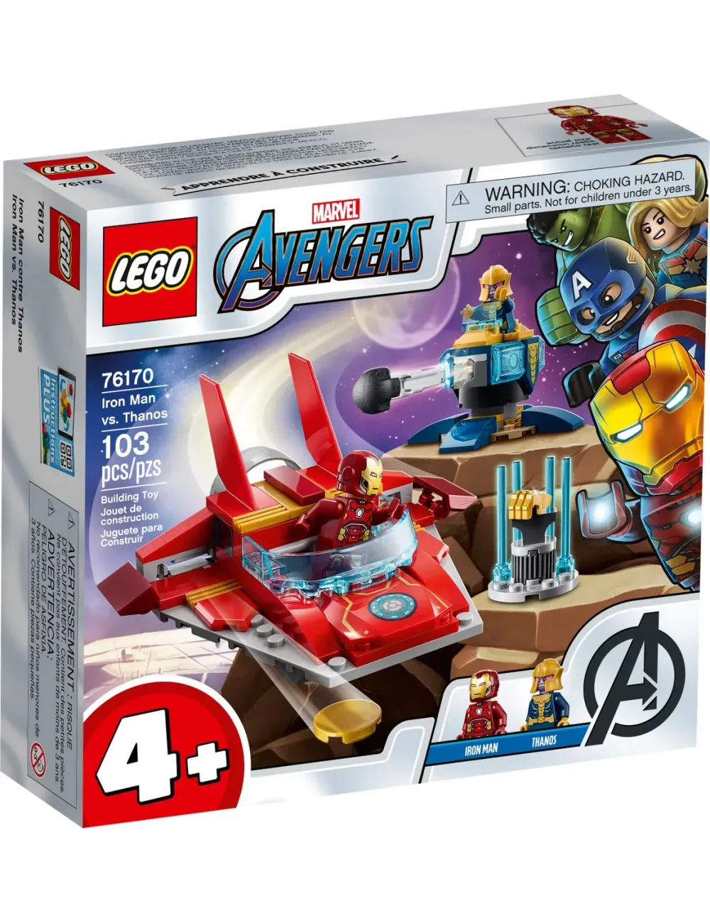 LEGO Marvel Iron Man vs. Thanos (76170)… | Collectibles Ninja