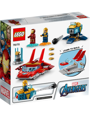 LEGO Marvel Iron Man vs. Thanos (76170) Released: 2021