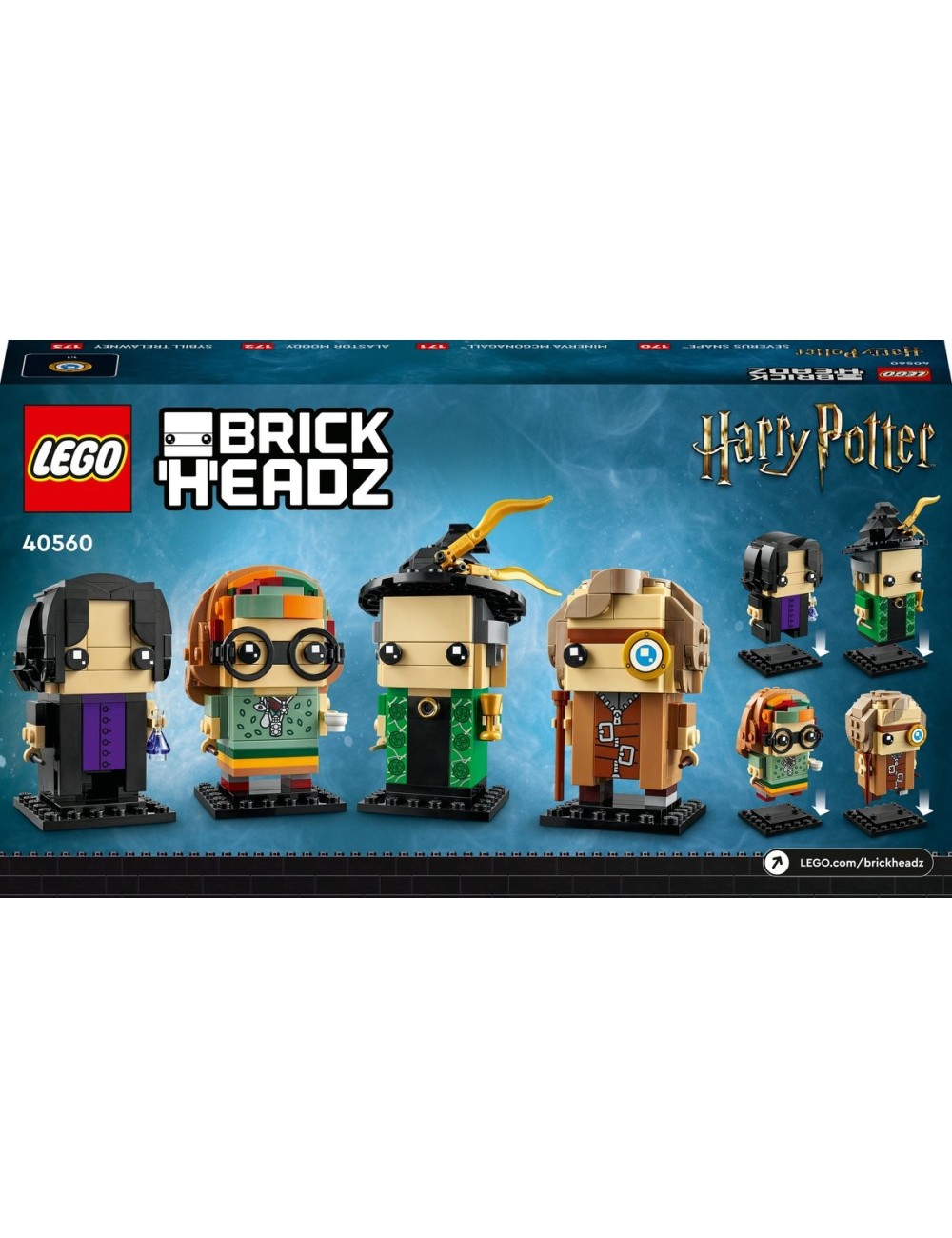 LEGO Brickheadz Professors Of Hogwarts (40560) Released: 2023
