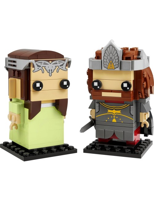 LEGO Brickheadz The Lord of The Rings Aragorn & Arwen (40632) Released: 2023