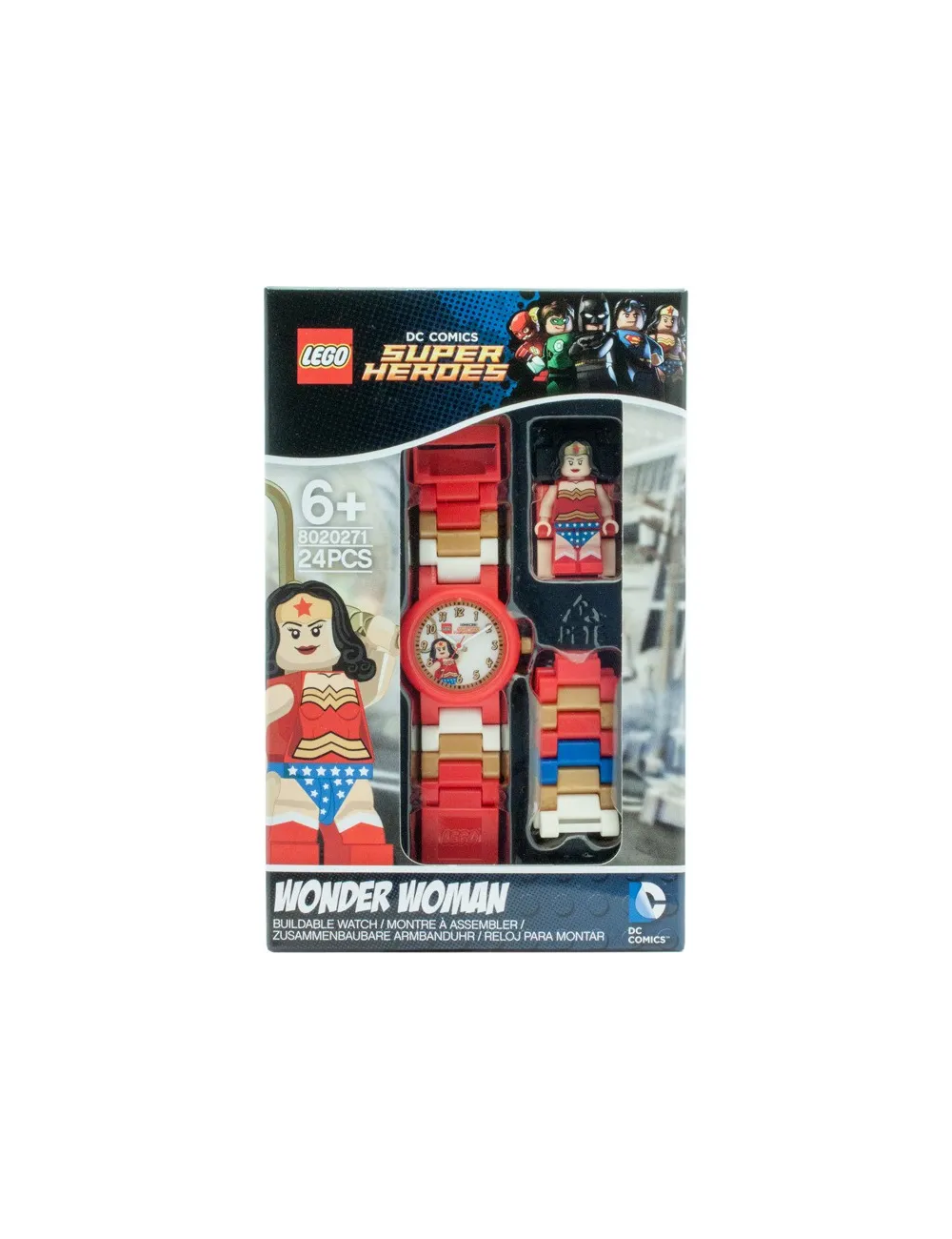 LEGO DC Wonder Woman Buildable Watch (5004539)… | Collectibles Ninja