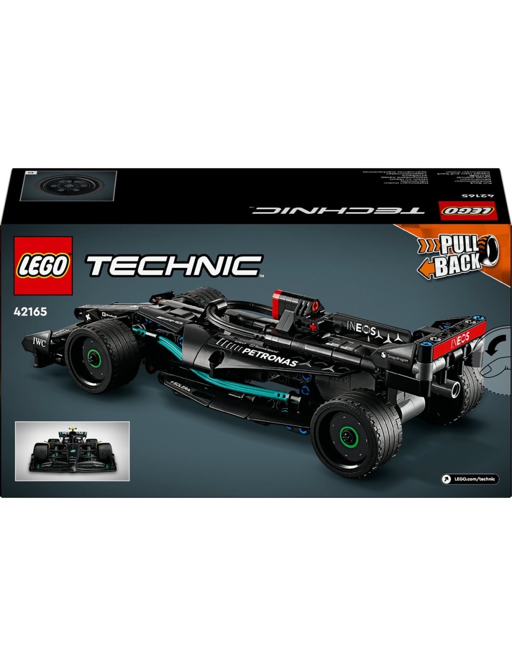LEGO Technic Mercedes-AMG F1 W14 E Performance Pull-Back (42165) Released: 2023