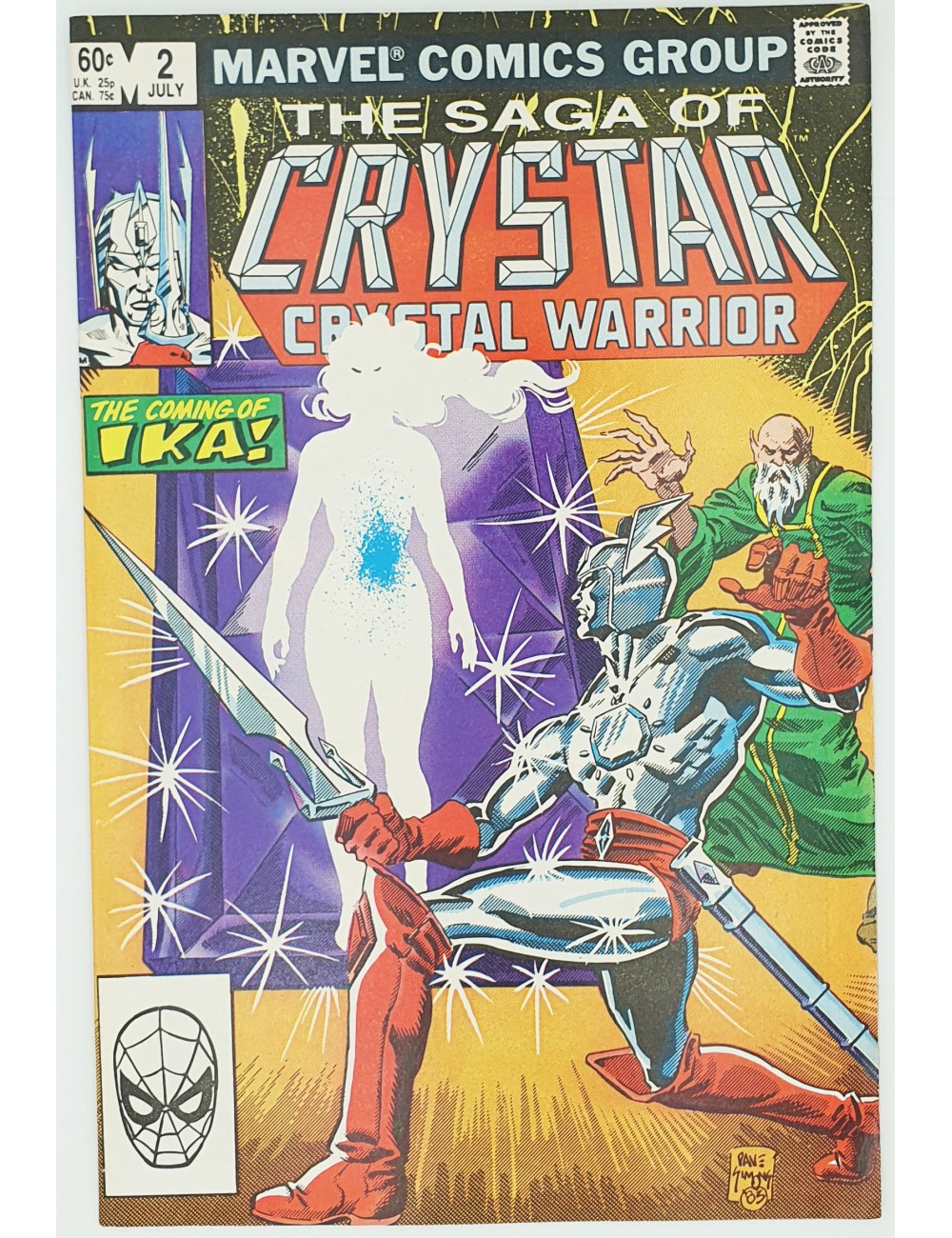 Marvel - The Saga Of Crystar - Crystal Warrior Vol 1, No 2 - Released: July 1983