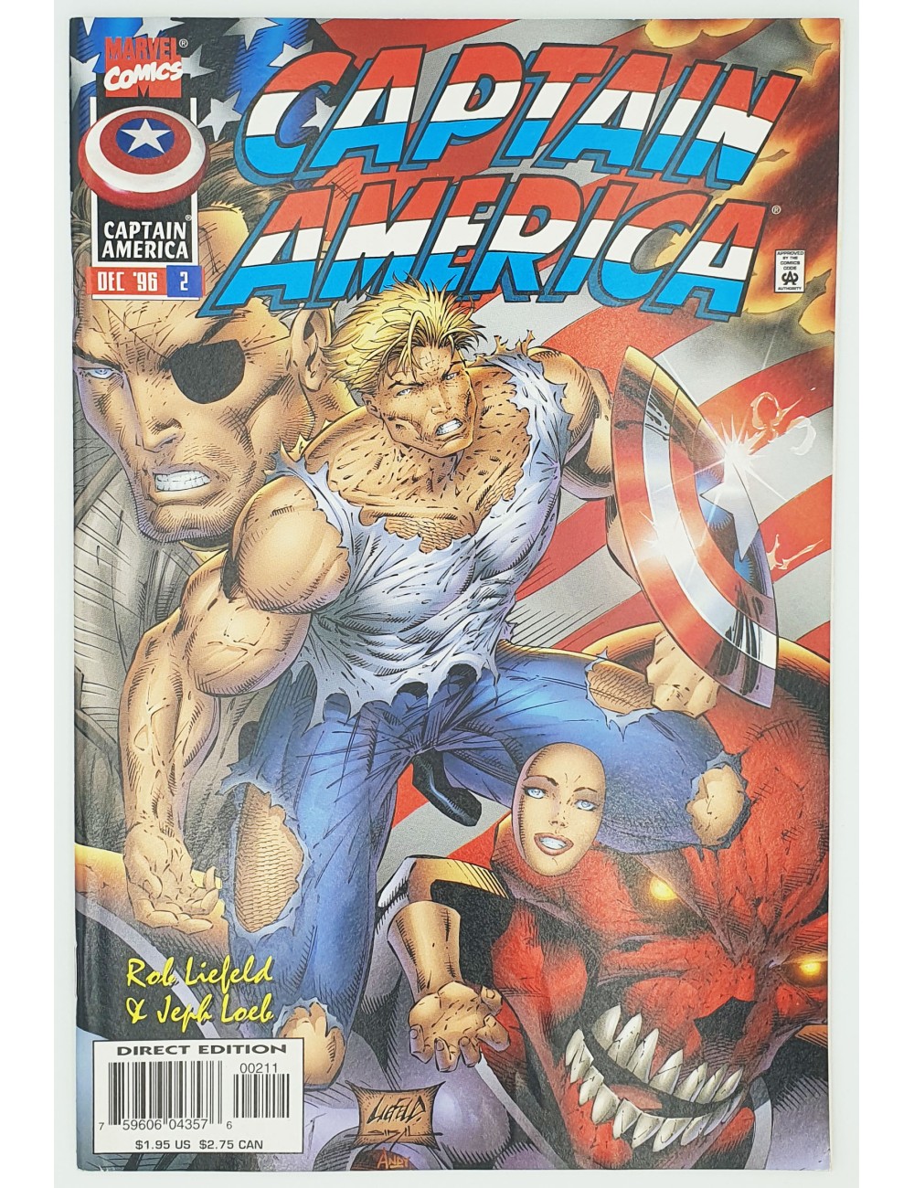 Marvel - Captain America - Vol 2, No 2 - Released: December 1996