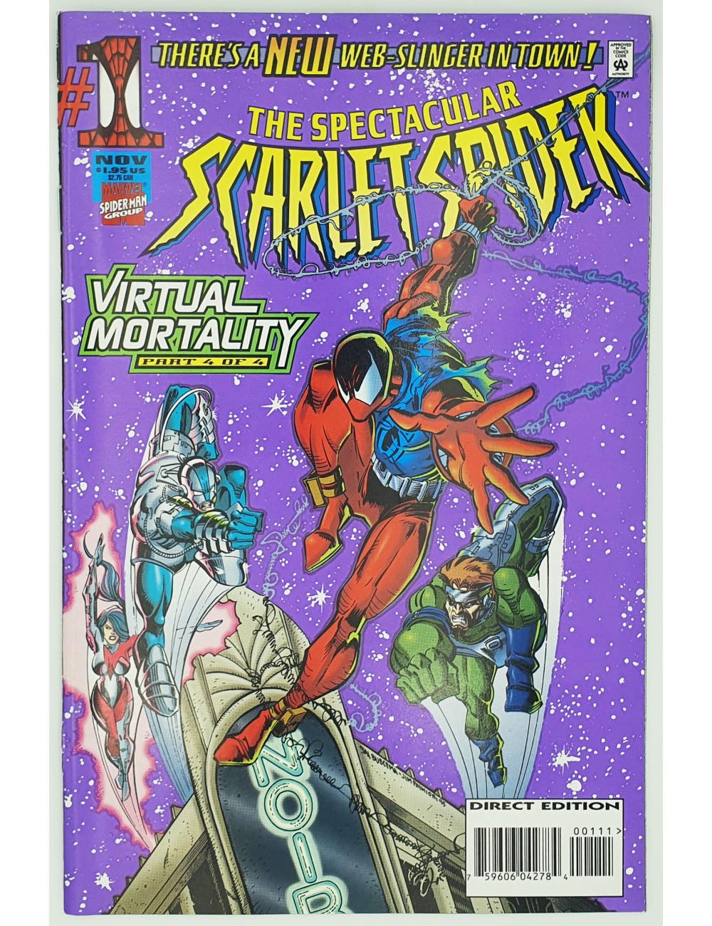 Marvel - Spectacular Scarlet Spider - Vol 1, No 1 - Released: November 1995