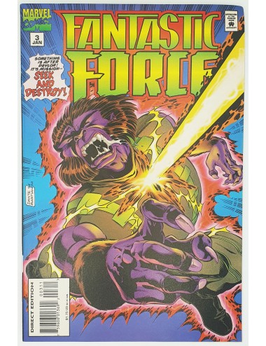 Marvel - Fantastic Force - Vol 1, No 3 - Released: January 1995