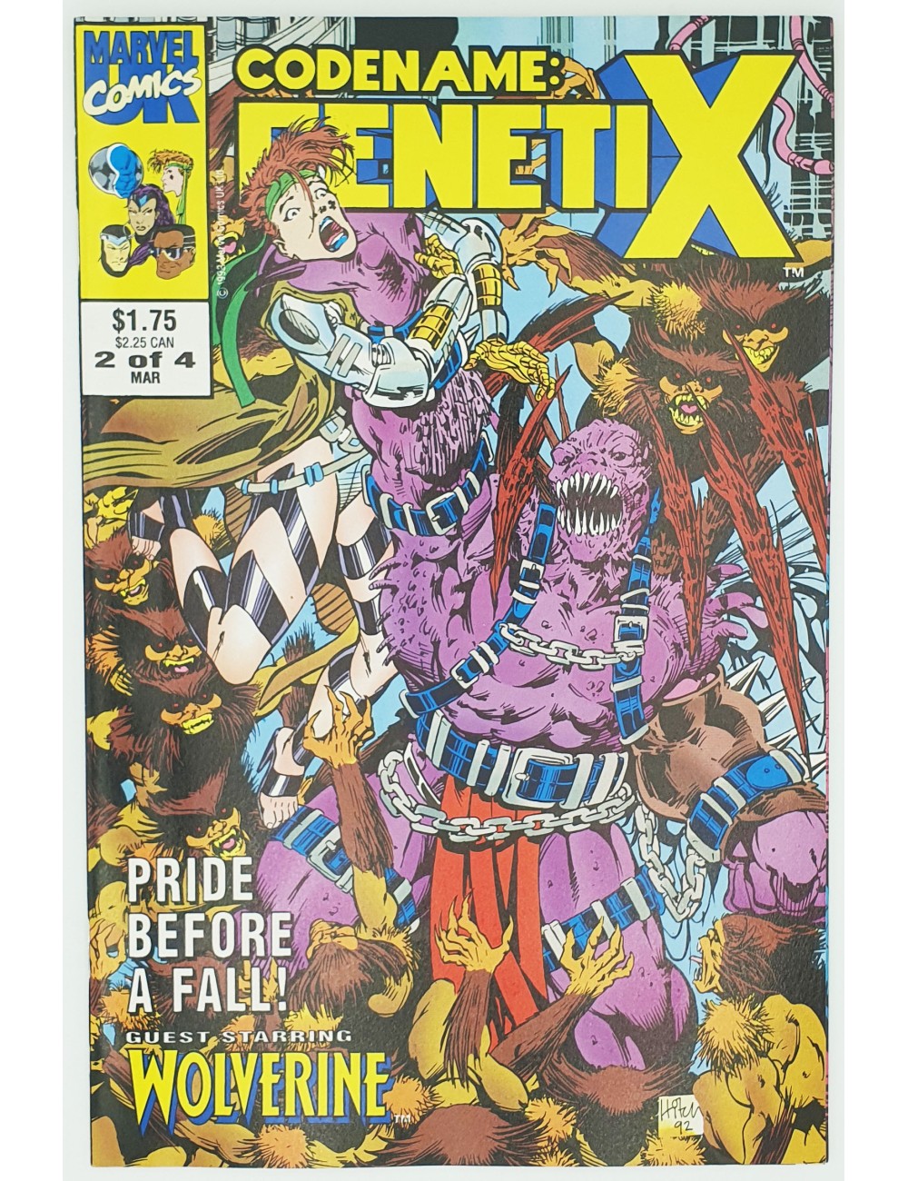 Marvel - Codename: Genetix - Vol 1, No 2 - Released: March 1993