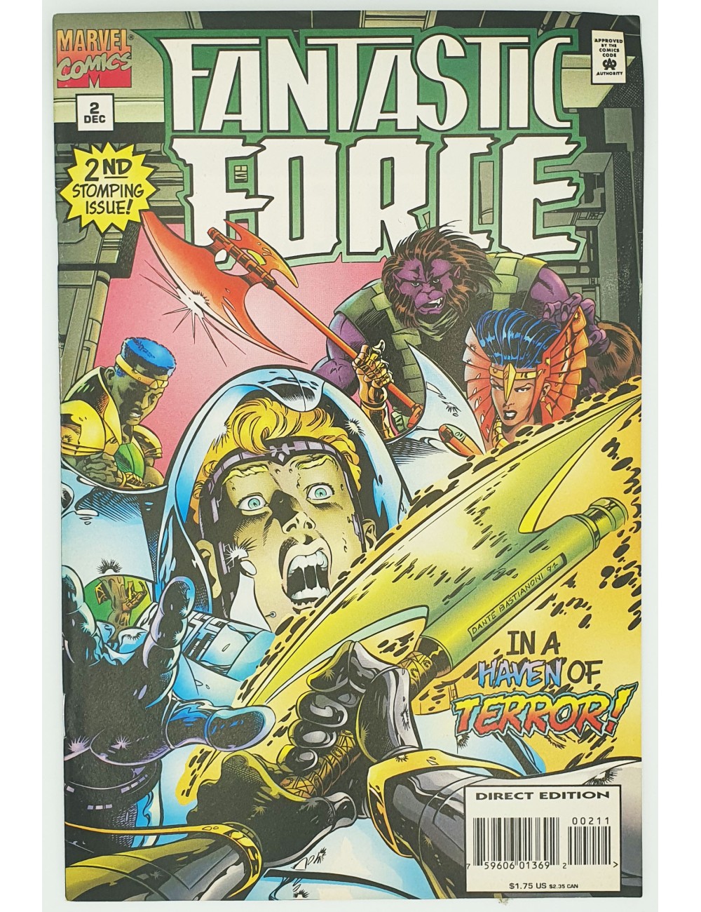 Marvel - Fantastic Force - Vol 1, No 2 - Released: December 1994